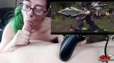 OC: Fable and a Facial.... I had a great night!