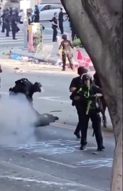 I hope she survives this and got medical attention.