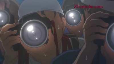 Famous girl with toys in pussy walking on the road