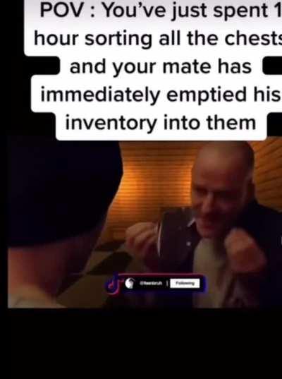 POV: You have a friend who’s unorganized