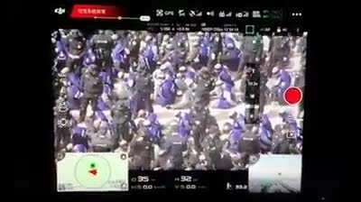 Leaked Drone footage of shackled and blindfolded Uighur Muslims led from trains. But Immy Chan doesn't know anything