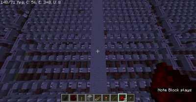 I remade Lupus Nocte - Howling with noteblocks. Might take out the snare