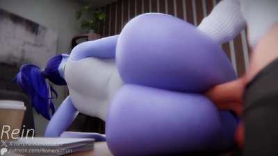widowmaker loves getting her phat ass pounded by you (reinamation3d)