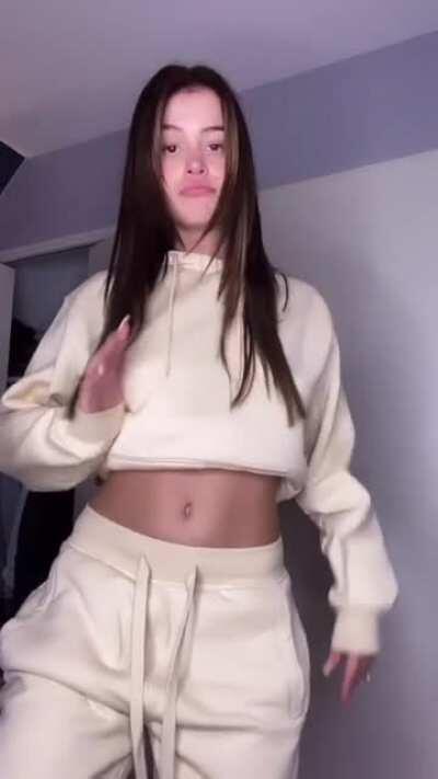 I'm not sure what she was trying to do initially xD