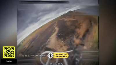 Amphibious assault carried out by Russians In leaf suits stopped by Ukrainian FPVs Dnipro