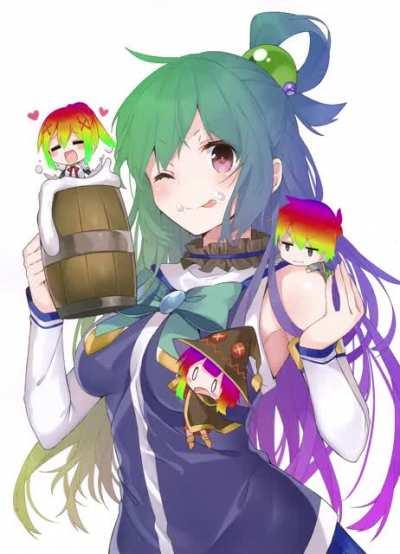 Drunk Aqua &amp;amp; Company [Konosuba]