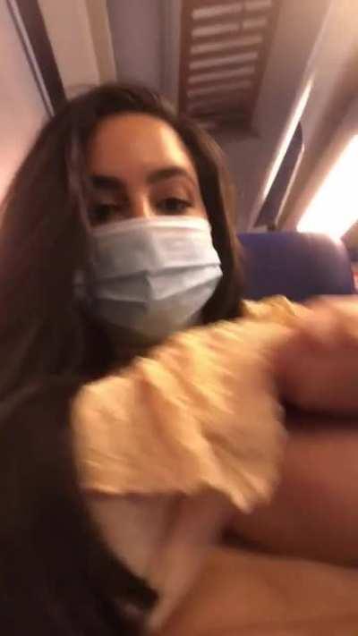 If you have huge tits, flashing in public is.. kinda hard