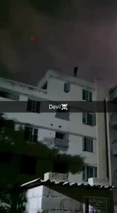 Apparently, something/someone is lurking near a college in Bangalore from the past few weeks.