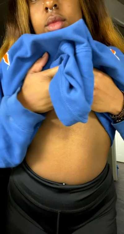 Are my chocolate tits appreciated here?