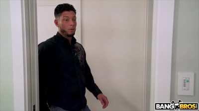 Melody Foxx big tit maid gets used