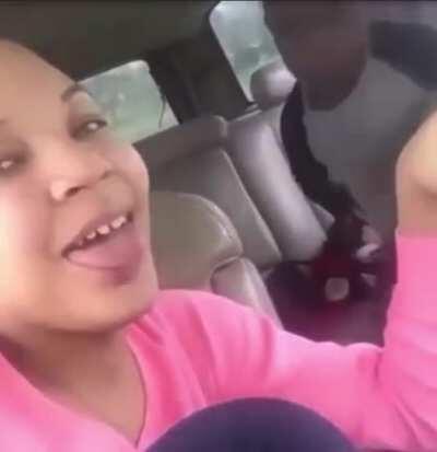 LilN gets mad and beats his sisters head