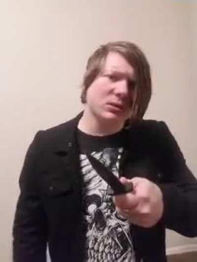 He's a known cringer but I just got this cut video, if you know him or his account hmu in the comments