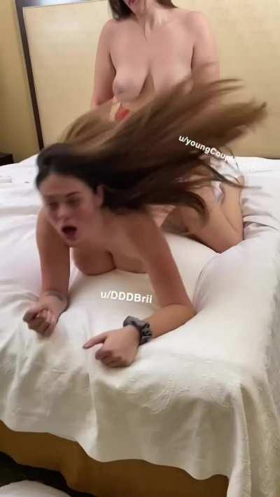 Loved getting fucked by a strap on🥰