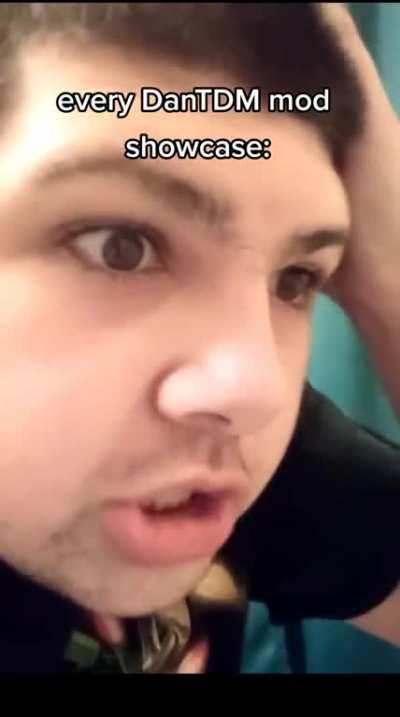 Every DanTDM mod showcase (meme by Skemech)