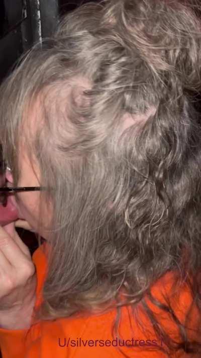 Same MILF as before, holds it still and laughs! Ruined a huge surprise cumshot