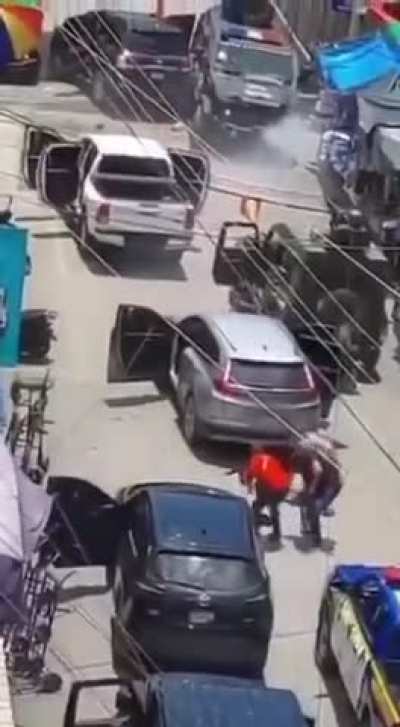 Mexican police cross the border into Guatemala to chase cartel members who were apparently aided by the Guatemalan police