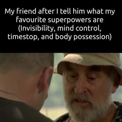 I want cool superpowers