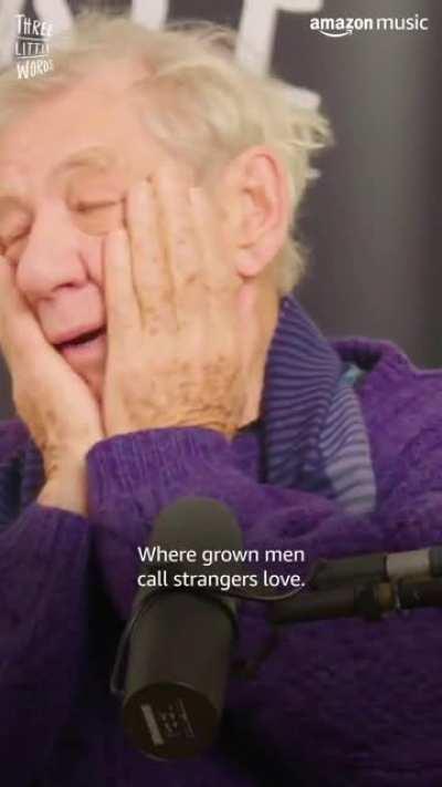 Sir Ian McKellen on why he chose the word 'love' ❤️