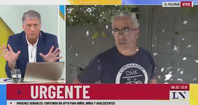 VIDEO: Robaron un auto en vivo en un móvil de LN+ en El Palomar