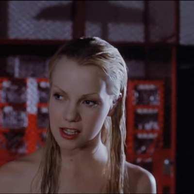 Laura Harris firm plots in The Faculty