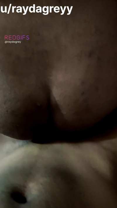 One hand in her hair, the other making sure she doesn’t run. 😏