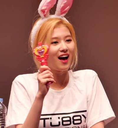 Cute Sana Wink
