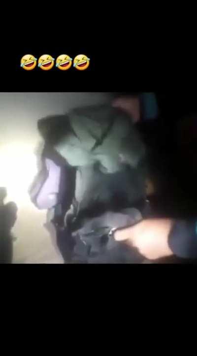 Polícia ficou sem palavras 