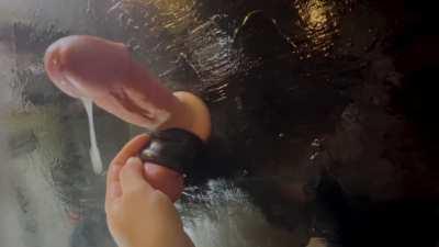 Ruined my submissive friend in the glory hole ^_^