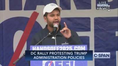 Rep. Maxwell Frost - ''They want us to believe that they are the patriots of free speech. They are the ones kidnapping and disappearing college students.''