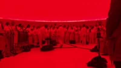 Bound 2 at Sunday Service last year, at Adidas headquarters.... wow