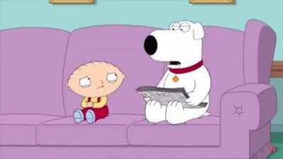 Stewie gets attacked