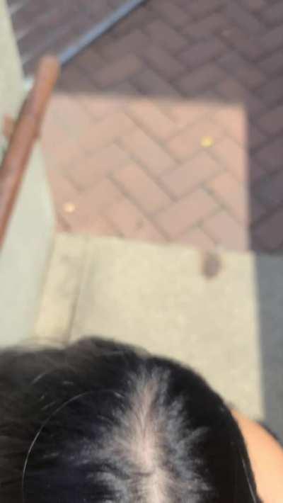 I like to swallow it up to the balls