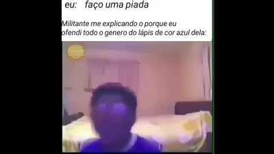 Quer um copo d'água militante?