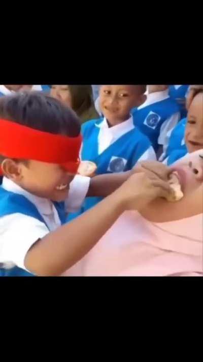 Kid gets a little too competitive