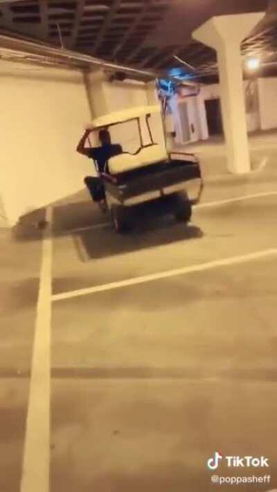 Thought he was gonna flip