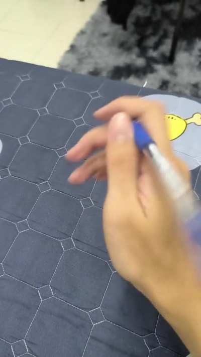 My first infinite pen spin