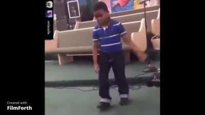 What everybody wishes would happen at testimony meetings. LOL.