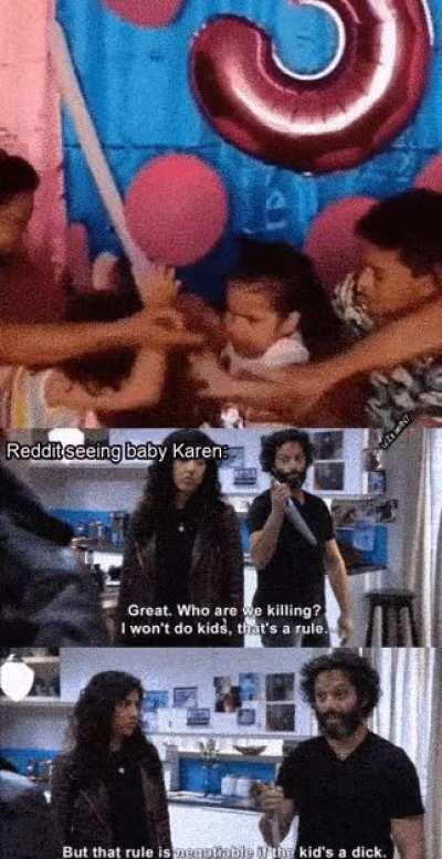 Karen in the making...