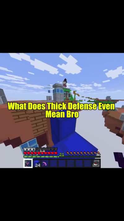 what is bro even saying lmao!!! LACKING #minecraft