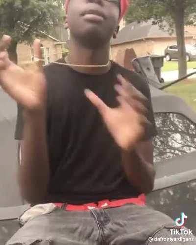 Baby said he 4pf😂