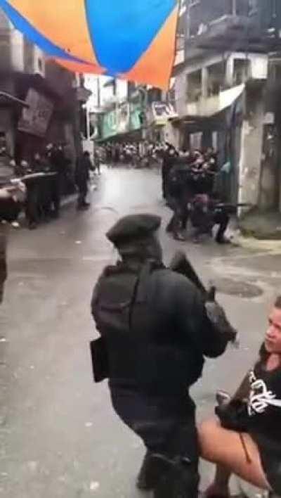 Maybe, holding her last beer