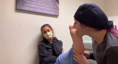 After a hard day of nursing..😏