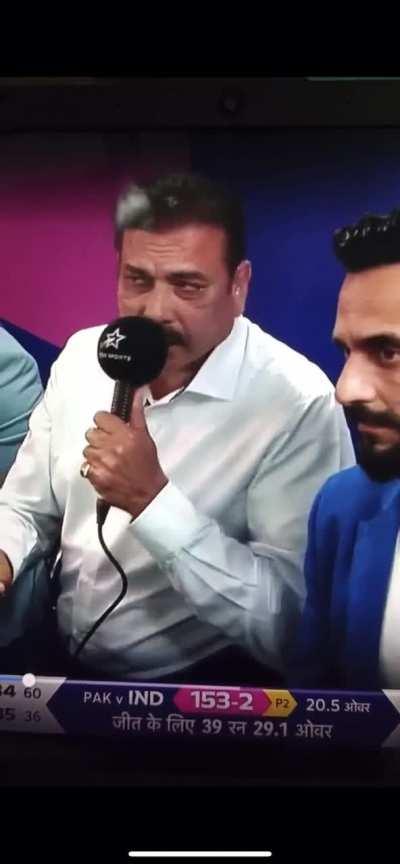 Ravi Shastri on Pakistanis hyping Shaheen Afridi