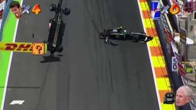 Mark Webber plays Super Mario Bros.