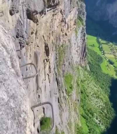 Mürren via Ferrata, Switzerland