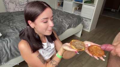 Food fetish goes wrong