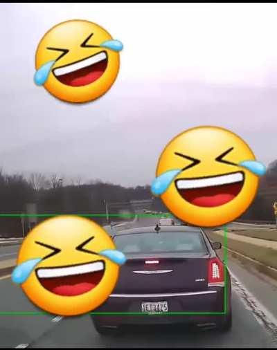 Brake Checking Driver Gets Instant Karma!