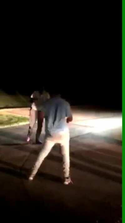 You know you messed up when the guy you slapped mid fight laughs it off