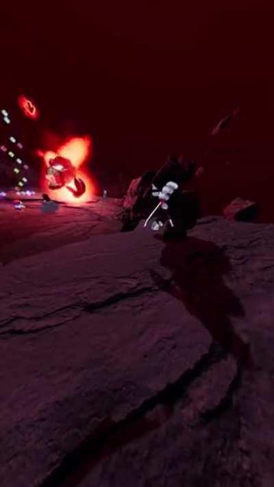 Stfu Hank is playing beat saber