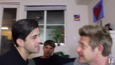 this clip is from a vlog that is still up on David’s channel. how on earth did this kind of shit slide under everyone radar for so long